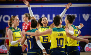 Vôlei: Brasil vence a Polônia e assume a liderança da VNL