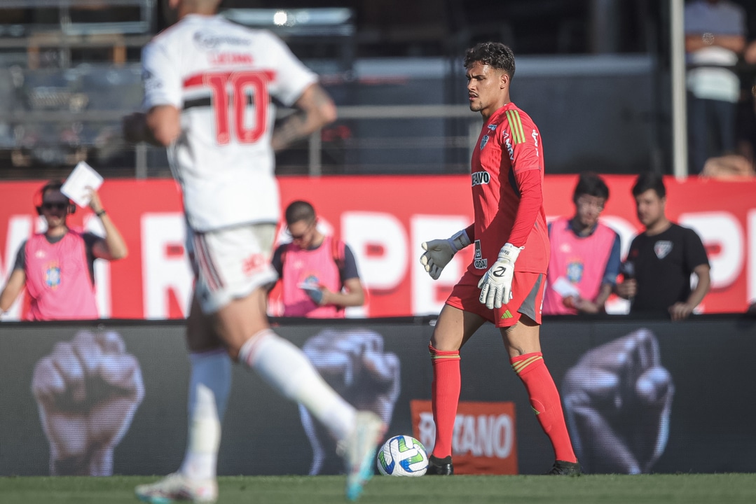 Goleiro Matheus Mendes - (foto: Pedro Souza/Atlético)