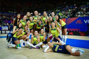 Brasil luta até o fim, mas perde para o Japão e fica de fora da final da VNL