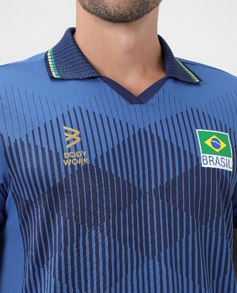 Segunda camiseta para disputa da Olimpíada de Paris'2024