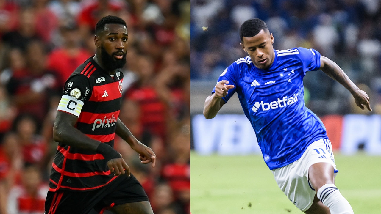 Flamengo x Cruzeiro: prováveis escalações para o jogo pelo Brasileiro