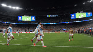 Argentina bate Peru e vai ao mata-mata da Copa América com 100%; Canadá também avança