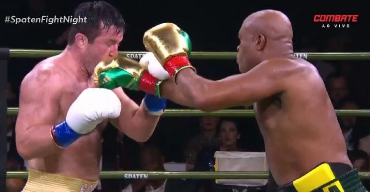 Anderson Silva e Chael Sonnen (foto: Reprodução/Rede Social X)