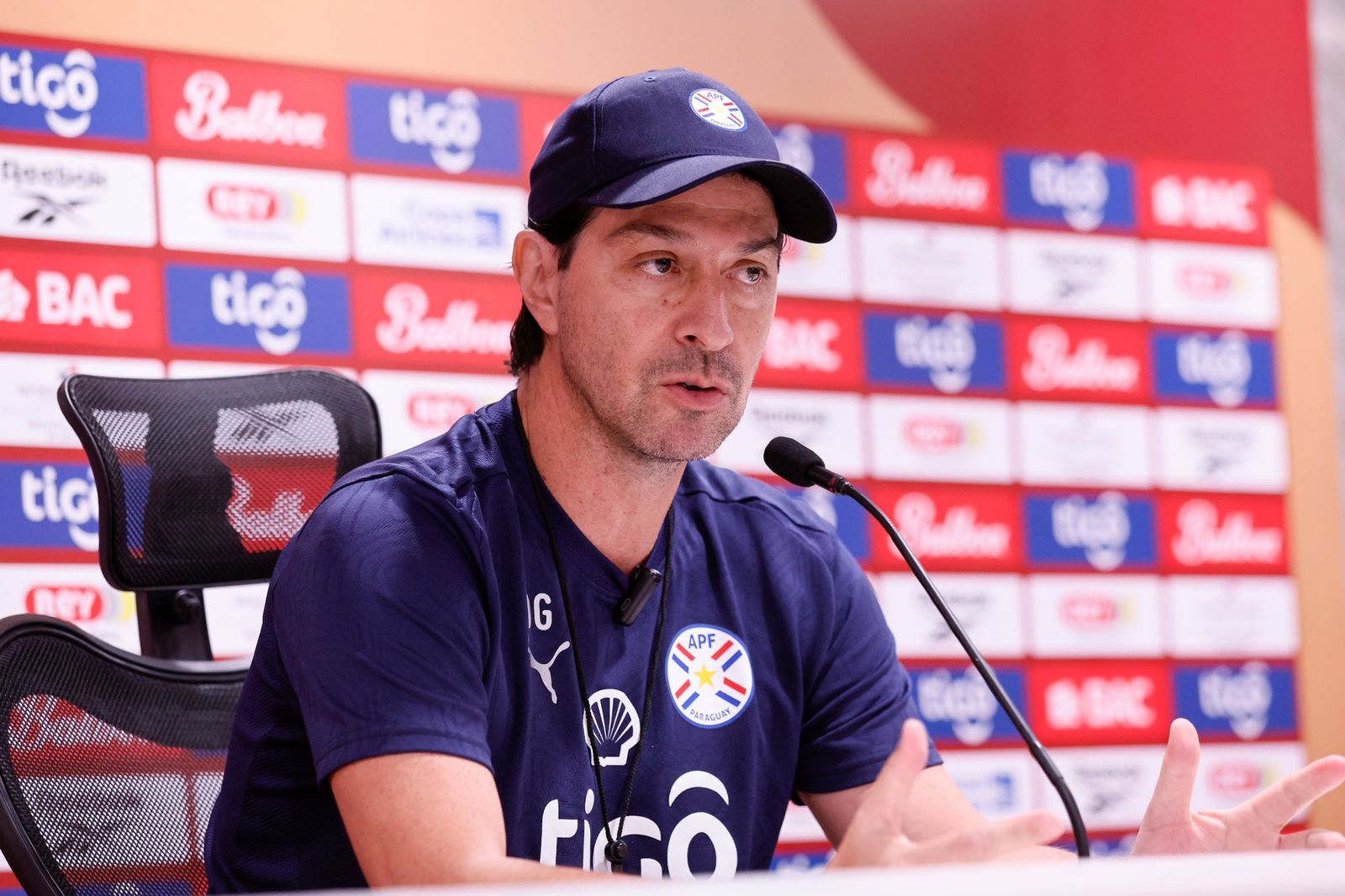 Daniel Garnero, técnico do Paraguai (foto: Seleção Paraguaia/Divulgação)