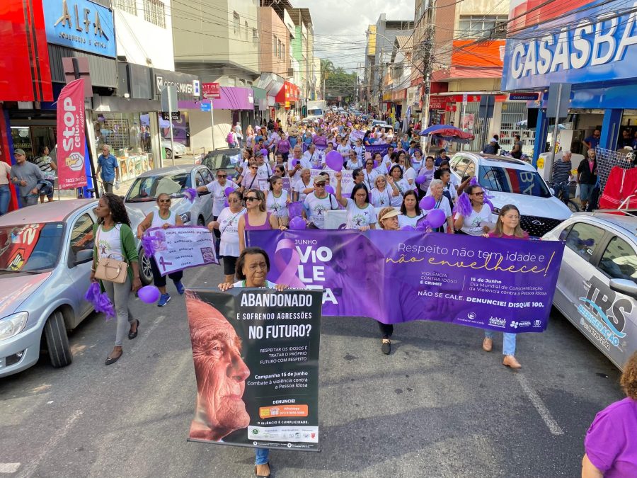 Junho Violeta: Ipatinga realiza várias ações em defesa das pessoas idosas