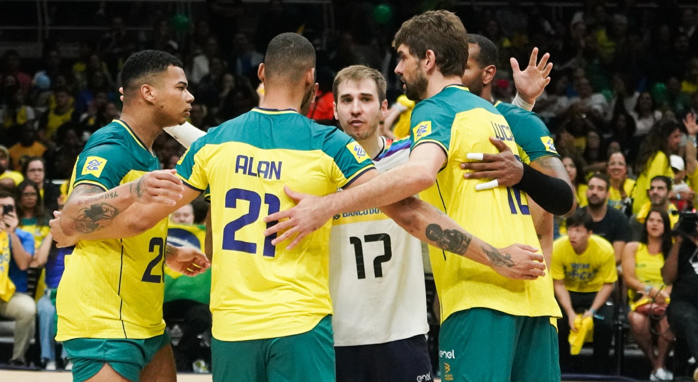 Seleção Brasileira Masculina de Vôlei (foto: Maurício Val/CBV)