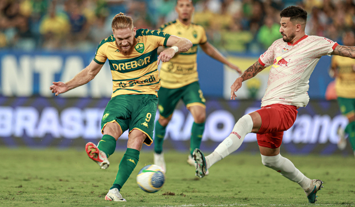 Lance de Cuiabá x Bragantino (foto: Divulgação / Cuiabá)