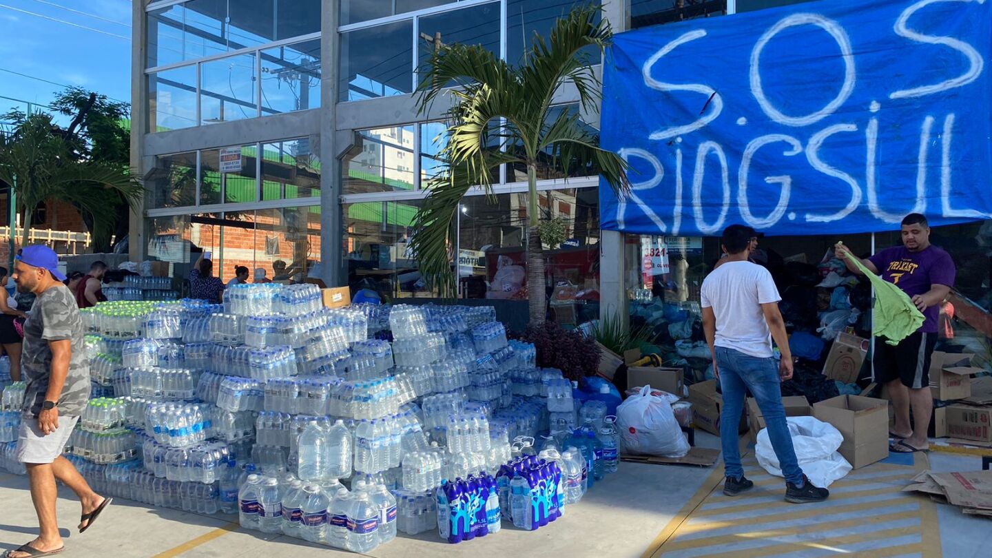 Ponto de coleta em Ipatinga envia cerca de 670 toneladas de donativos para o Rio Grande do Sul