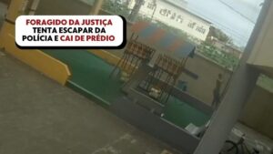 VÍDEO: Foragido da Justiça de MG tenta escapar da polícia e cai de prédio em Vila Velha | Espírito Santo