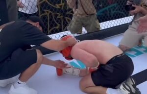 Youtuber é massacrado em desafio inusitado contra astro do UFC