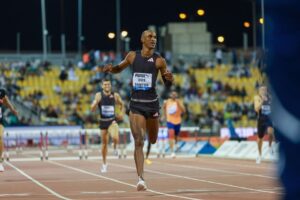 Alison dos Santos (foto: Divulgação/ Doha Diamond League)