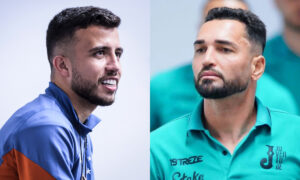 Matheus Henrique, do Cruzeiro, e Gilberto, do Juventude (foto: Montagem de fotos de Gustavo Aleixo/Cruzeiro e Fernando Alves/Juventude)