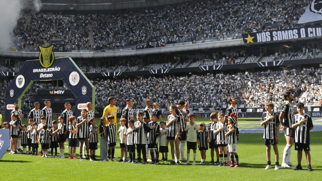 Jogadores do Atlético (foto: Gladyston Rodrigues/EM/D.A Press)