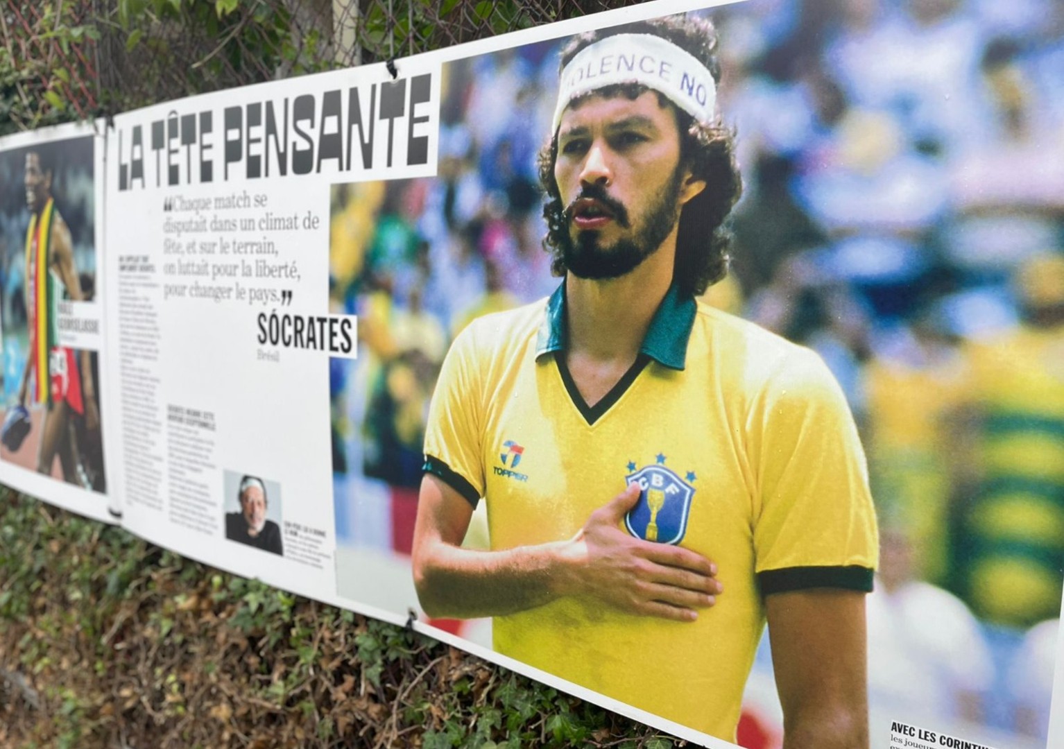 Ídolo de time da Série A é homenageado em Paris como ‘atleta que mudou o mundo’