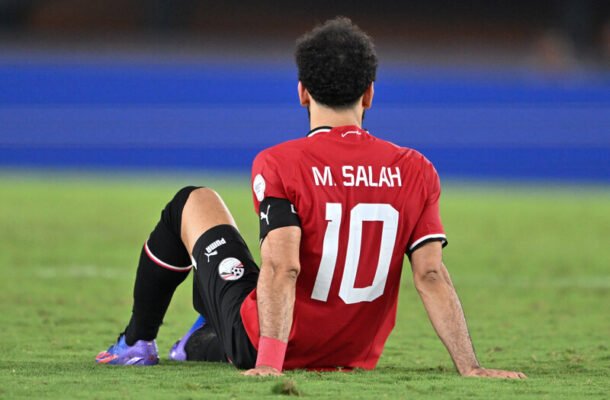 Salah em ação pelo Egito na Copa Africana de Nações (foto: Franck Fife /AFP)