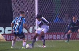 Grêmio e Vasco (foto: Reprodução / Premiere)