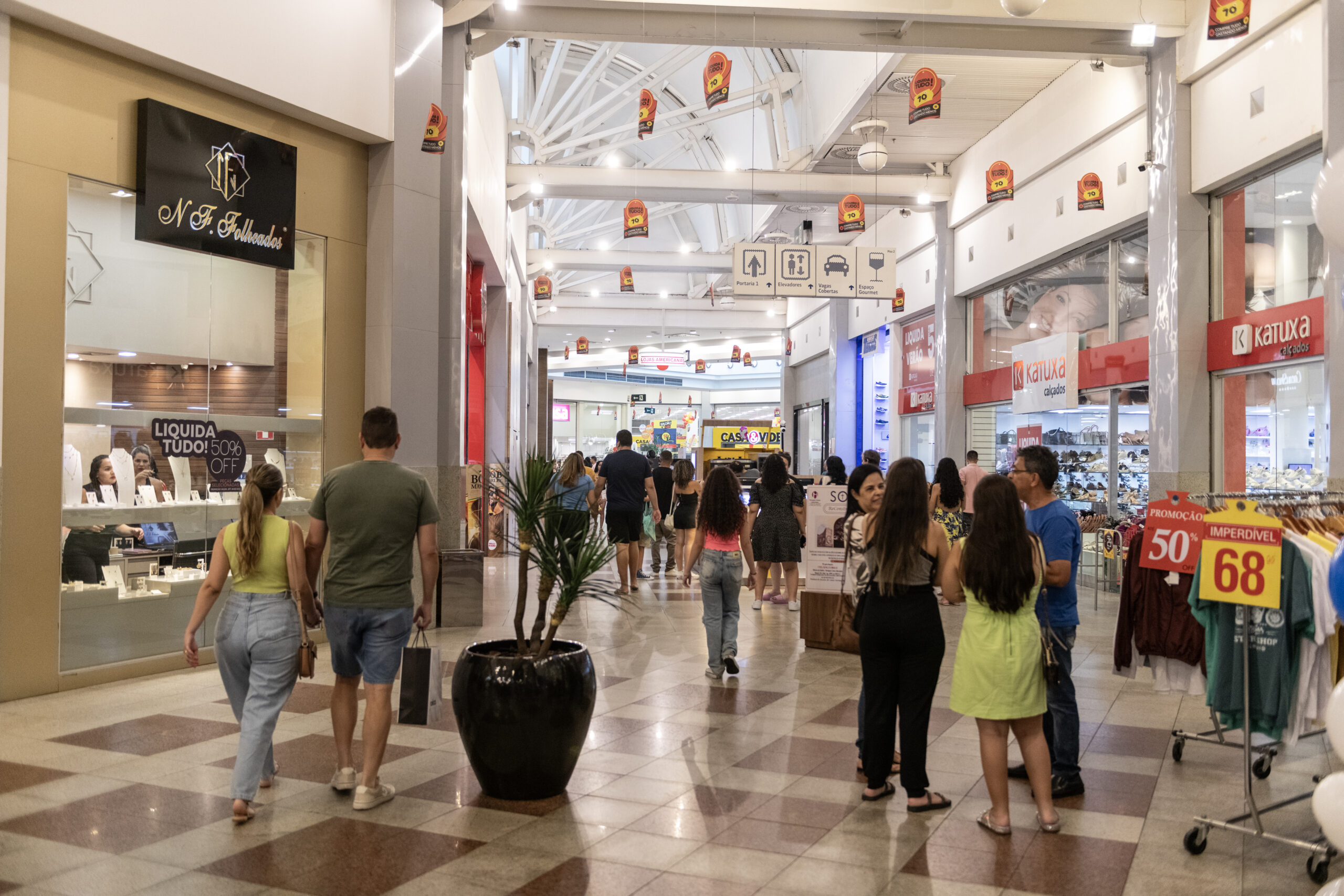 Shopping Vale do Aço terá Liquida Tudo com até 70% de desconto