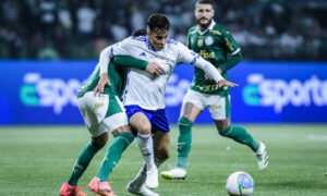 Cruzeiro e Palmeiras se enfrentaram neste sábado (foto: Gustavo Aleixo/Cruzeiro)