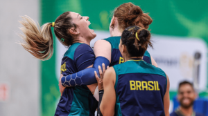 Jogadoras de vôlei da Seleção Brasileira (foto: Wander Roberto/COB 
)