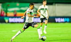 América em jogo contra o Goiás (foto: Mourão Panda/América)