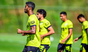 Jogadores do América (foto: Mourão Panda/América)