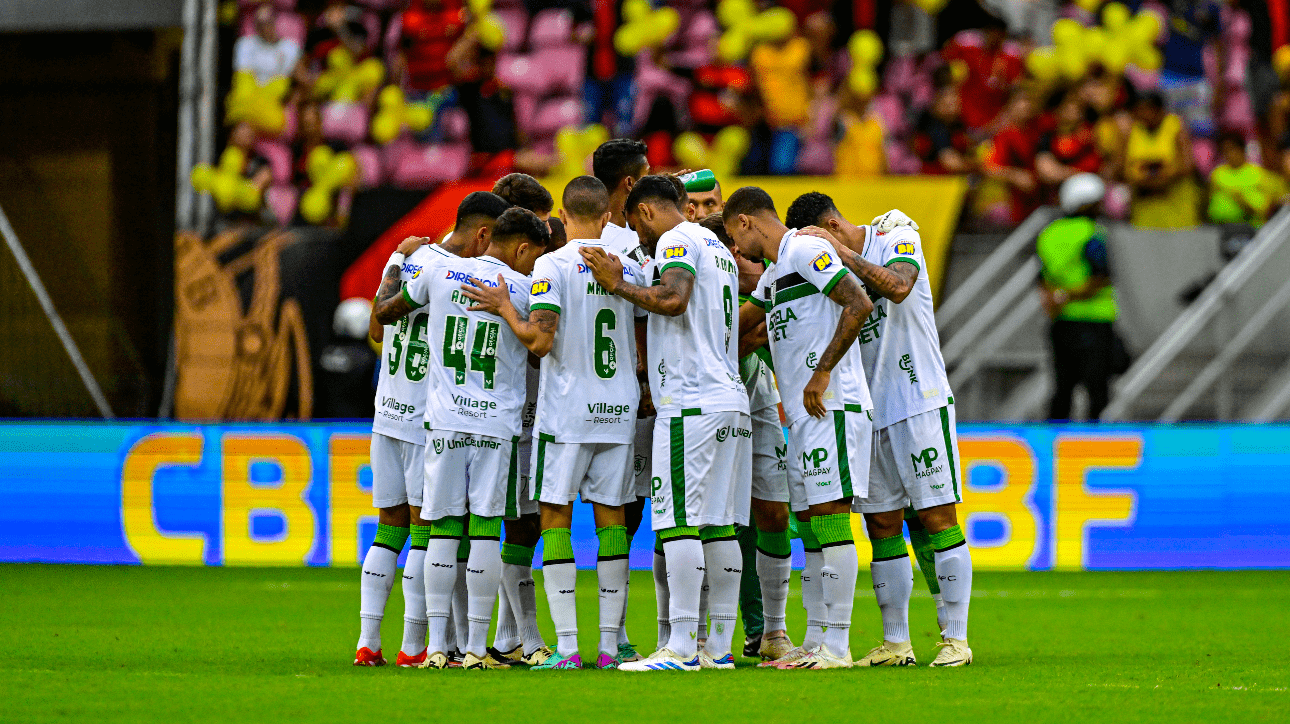 Jogadores do América (foto: Mourão Panda/América)