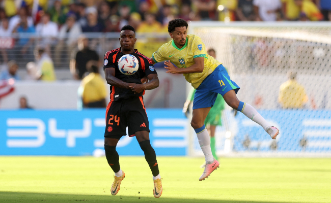 Brasil e Colômbia em jogo pela fase de grupos (foto: AFP)