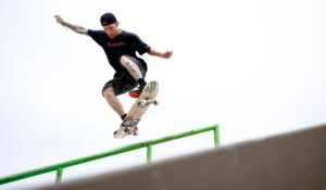 Giovanni Vianna, skatista brasileiro (foto: RONALD MARTINEZ / AFP)