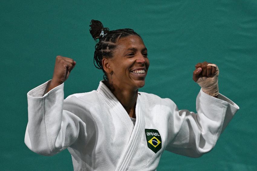 Rafaela Silva (foto: MAURO PIMENTEL / AFP)