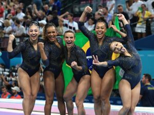 Ginastas brasileiras conquistam medalha de bronze na categoria por equipes » Portal MaisVip