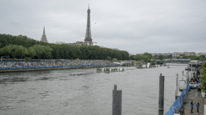 Rio Sena, palco da Cerimônia de Abertura da Olímpiada de Paris 2024 (foto: Leandro Couri/EM/D.A Press)