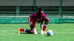 Tainá, goleira titular do América (foto: Divulgação/CBF)