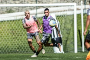 Atlético pega o Criciúma com titulares ‘pendurados’ antes de clássico com Cruzeiro