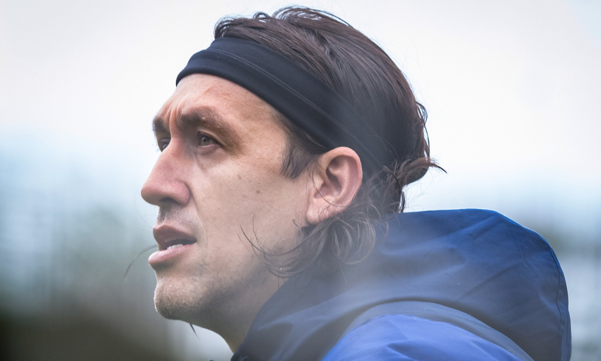 Cássio em treino do Cruzeiro (foto: Gustavo Aleixo/Cruzeiro)