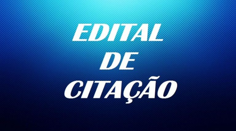 EDITAL DE CITAÇÃO – 1ª VARA CÍVIL DA COMARCA DE TIMÓTEO