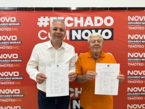 Convenção confirma nomes de Eduardo e Lelé para sucessão à Prefeitura de Timóteo