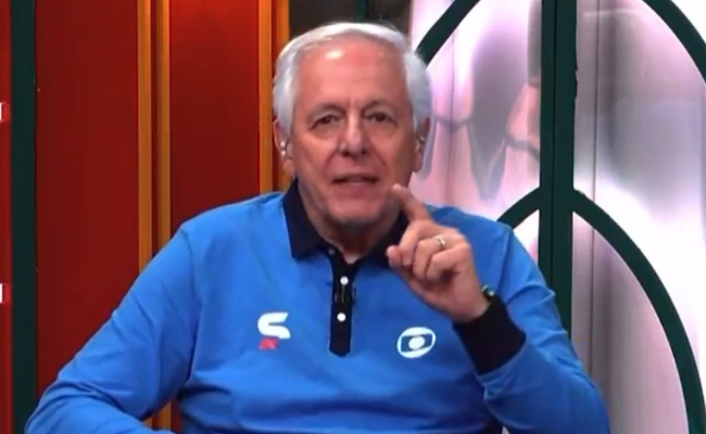 Milton Leite, narrador da Globo em despedida (foto: Reprodução)