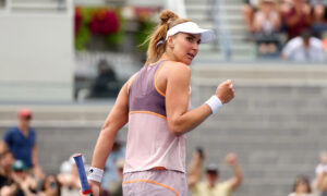 Bia Haddad avançou à terceira rodada do US Open (foto: AFP)