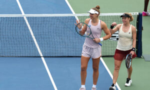 Bia Haddad no US Open (foto: AFP)