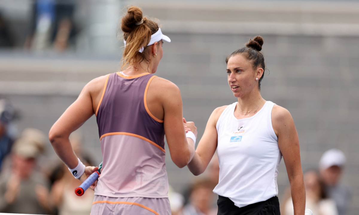 Bia Haddad avançou à terceira rodada do US Open (foto: AFP)