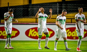 América em jogo contra o Novorizontino, pela Série B (foto: Mourão Panda/América)