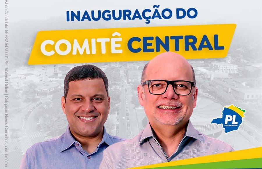 ELEIÇÕES 2024: Doutor Renato e Ernani Duque inauguram neste sábado o Comitê Central do 22