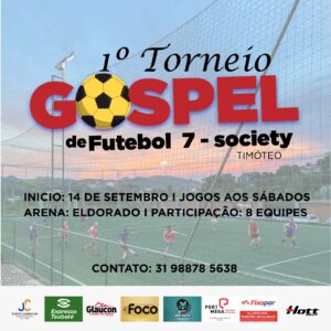 Timóteo Receberá em Setembro o 1º Torneio Gospel de Futebol 7 – Society