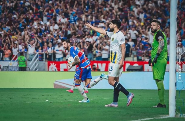 Fortaleza x Rosario Central (foto: Mateus Lotif/FEC)