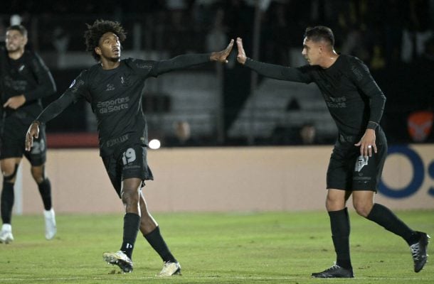 Corinthians venceu o Red Bull Bragantino pela Sul-Americana (foto: Nelson Almeida/AFP)