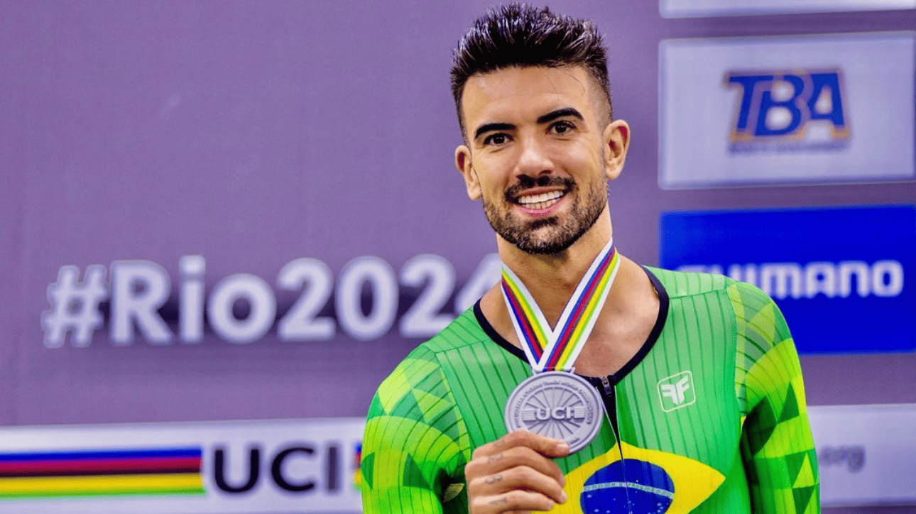 Lauro Chaman, representante do brasil no ciclismo nos Jogos Paralímpicos de Paris 2024 (foto: Miriam Jeske/COB)