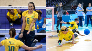 Paralimpíada Paris 2024: Seleção feminina estreia com vitória no vôlei e empate no goalball