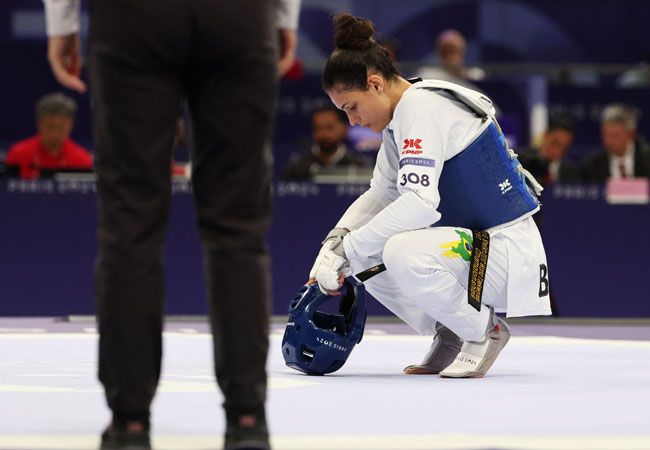 Paris 2024: Maria Clara perde para campeã mundial, mas pode disputar o bronze no taekwondo