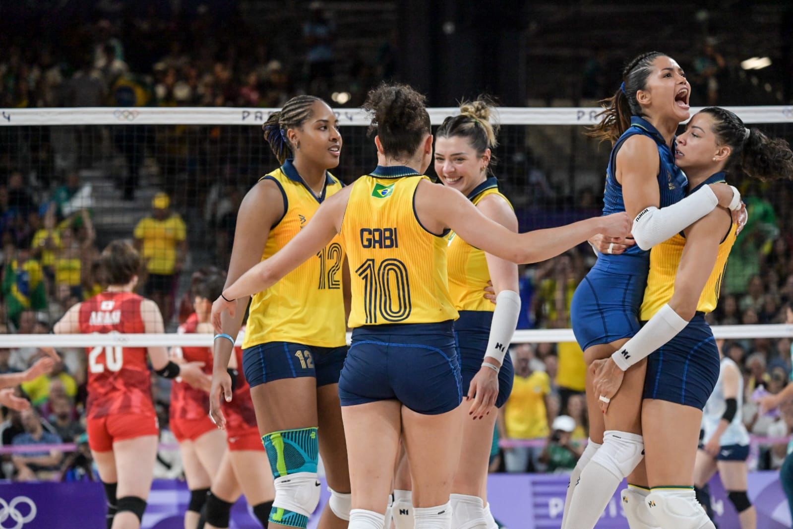 Seleção Brasileira Feminina de Vôlei enfrenta Polônia em busca de garantir a liderança do grupo B (foto: Leandro Couri/EM/D.A Press)