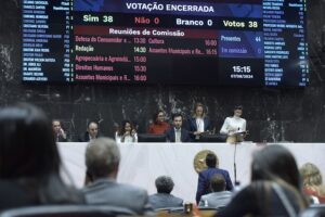 Três vetos parciais do governador são recebidos em Plenário na Assembleia de Minas